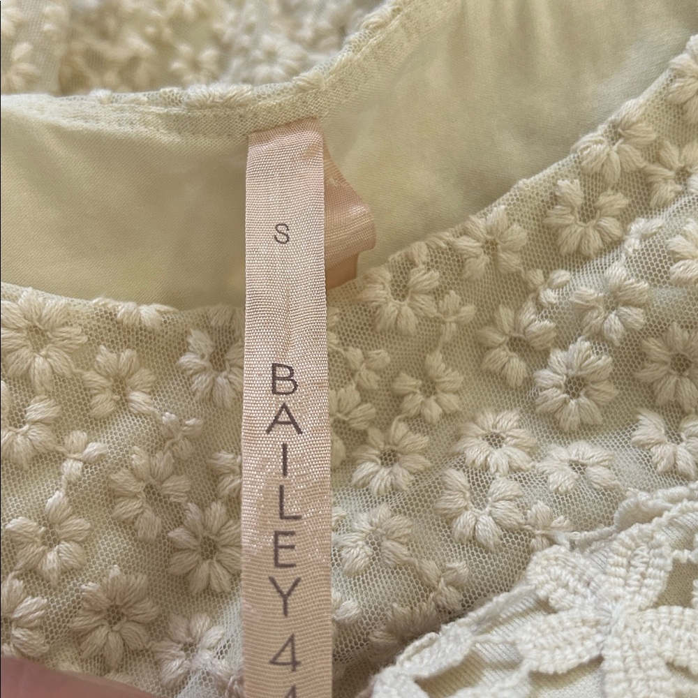 BAILEY44 Creme Lace Dress Size Small - Picture 7 of 11